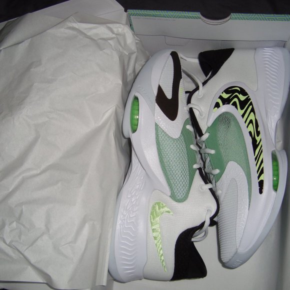 NEW Nike Zoom Freak 4 Coastline Volt DJ6149-100 Men's Sz. 11.5 Giannis NIB Greek - Picture 11 of 13